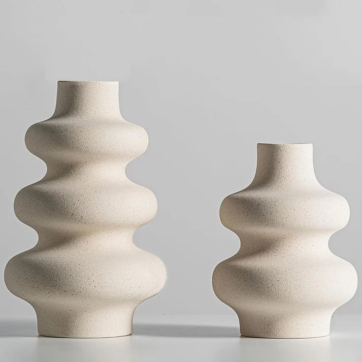 Ceramic Wavy Vase