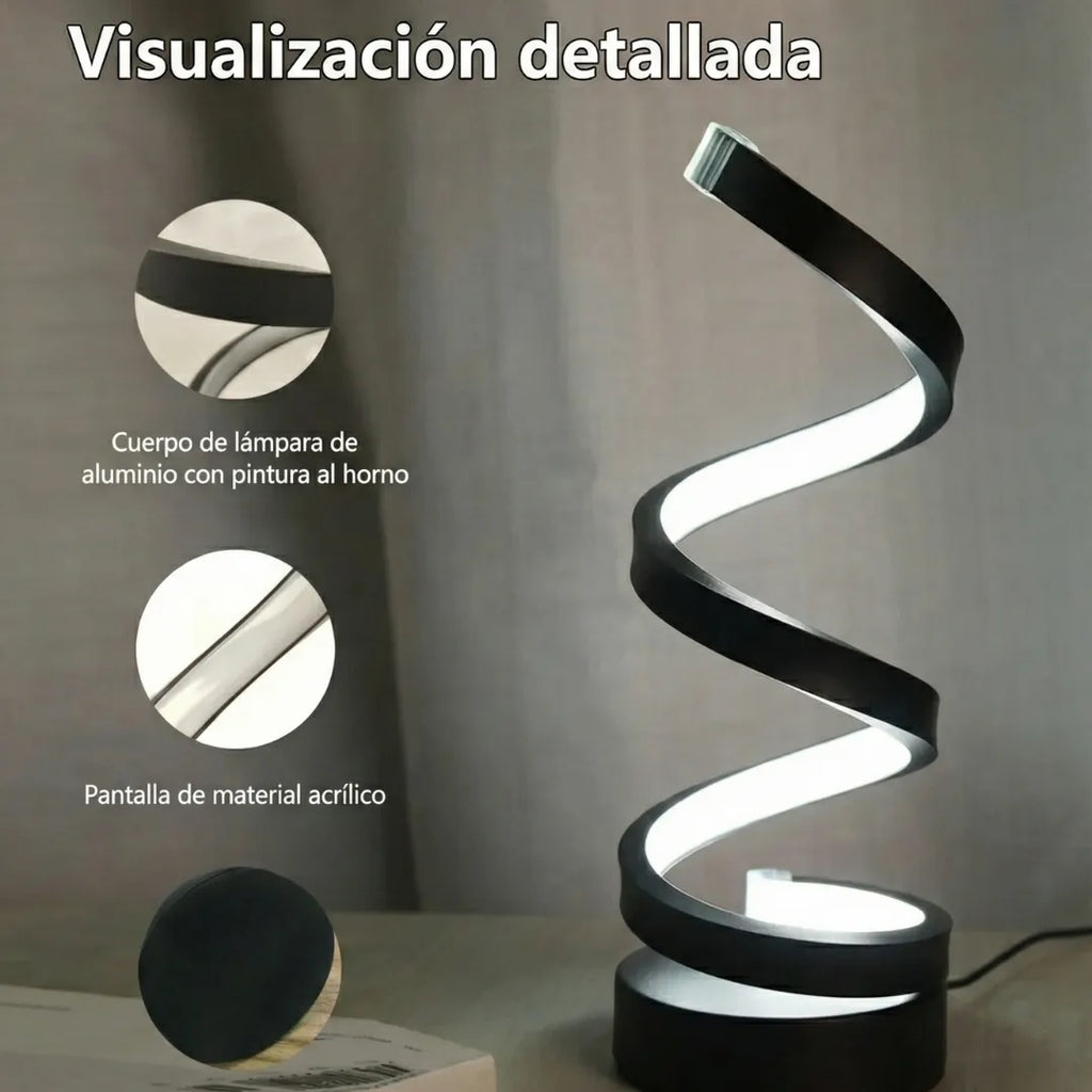 Spiral Table Lamp