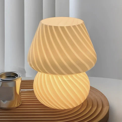 Striped Table Lamp
