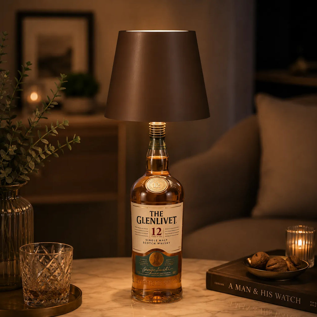 The Classic Cordless Bottle Lamp – Coffee | Turn Any Bottle Into a Statement Piece