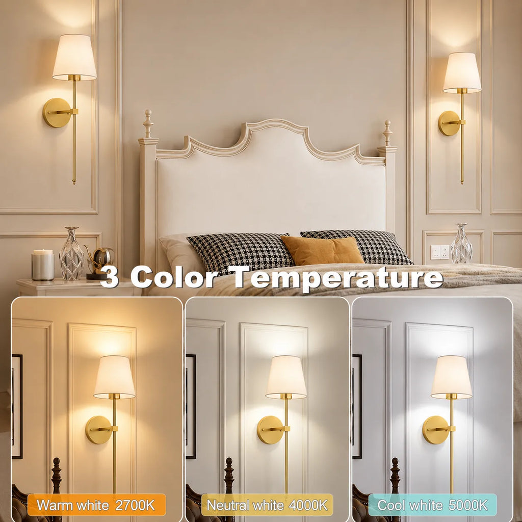 Wireless Wall Lights Classic (Set of 2) by VELLOR™