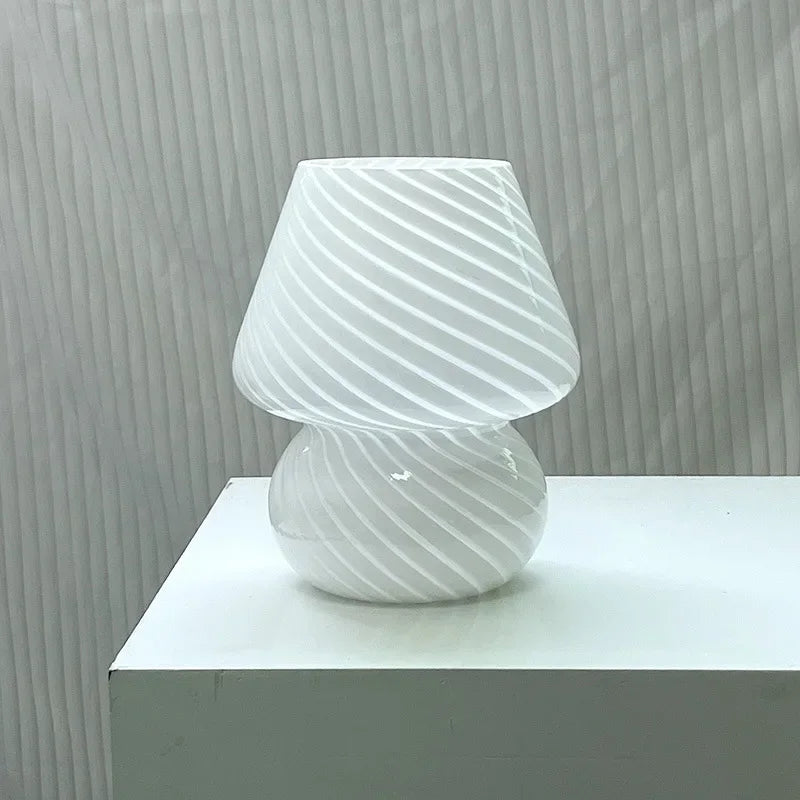 Striped Table Lamp