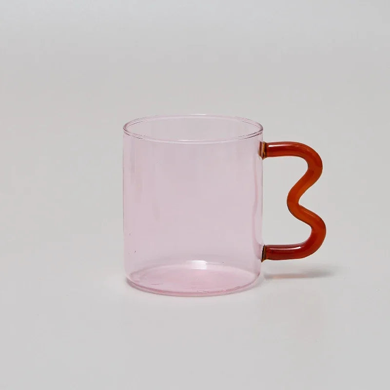 Colourful Glass Mugs