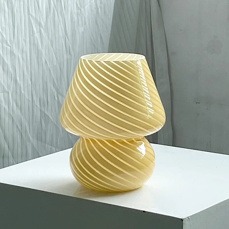 Striped Table Lamp