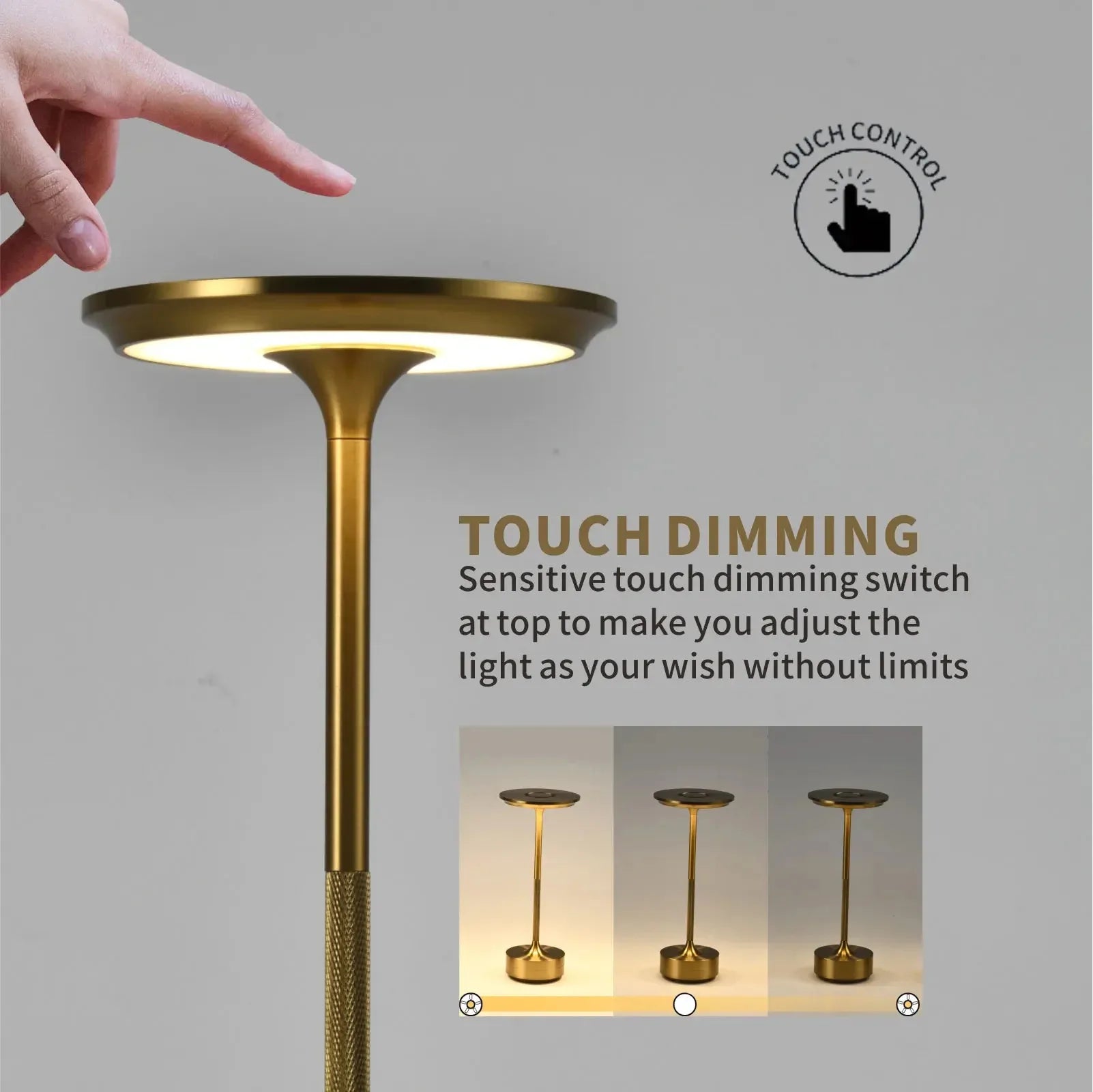 Candle Touch Lamp