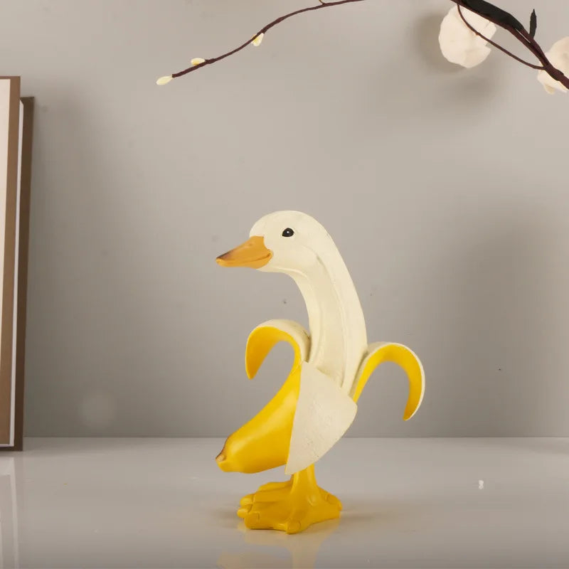 Cartoon Banana Duck