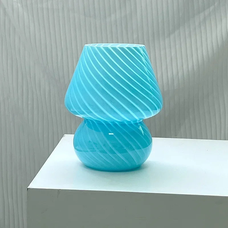Striped Table Lamp