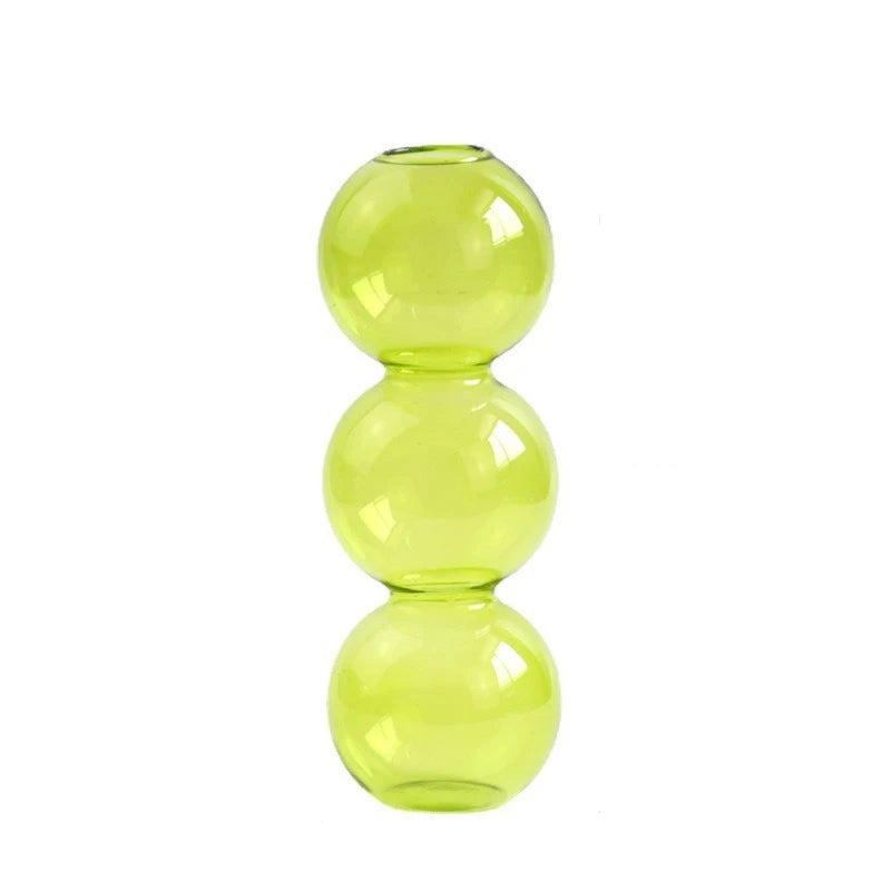 Nordic Bubble Glass Vase