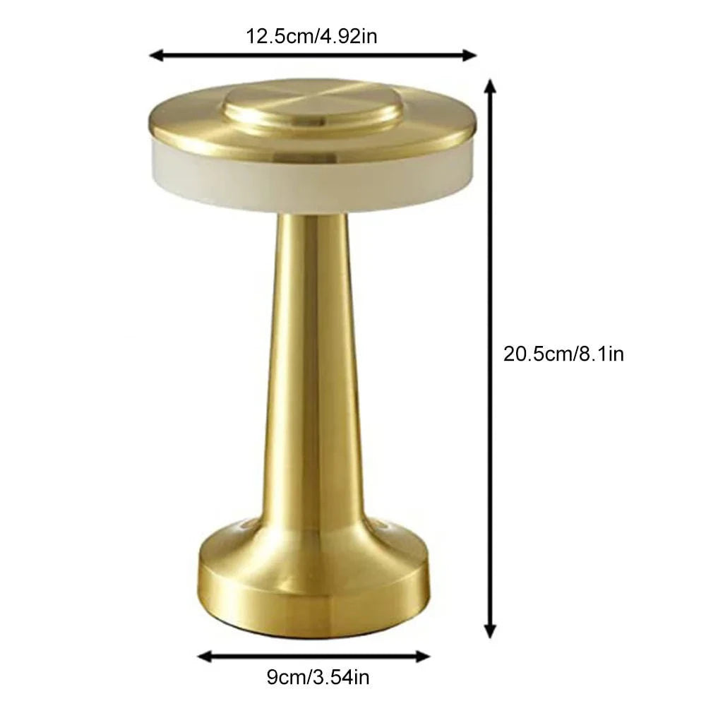 The Cordless Metal Touch Lamp