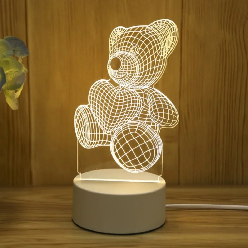 3D Bear Lamp