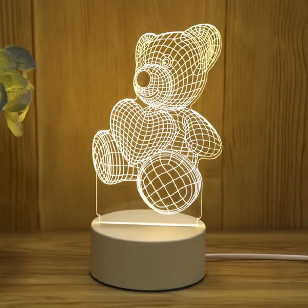 3D Bear Lamp