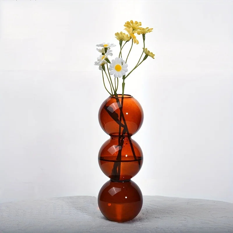Nordic Bubble Glass Vase