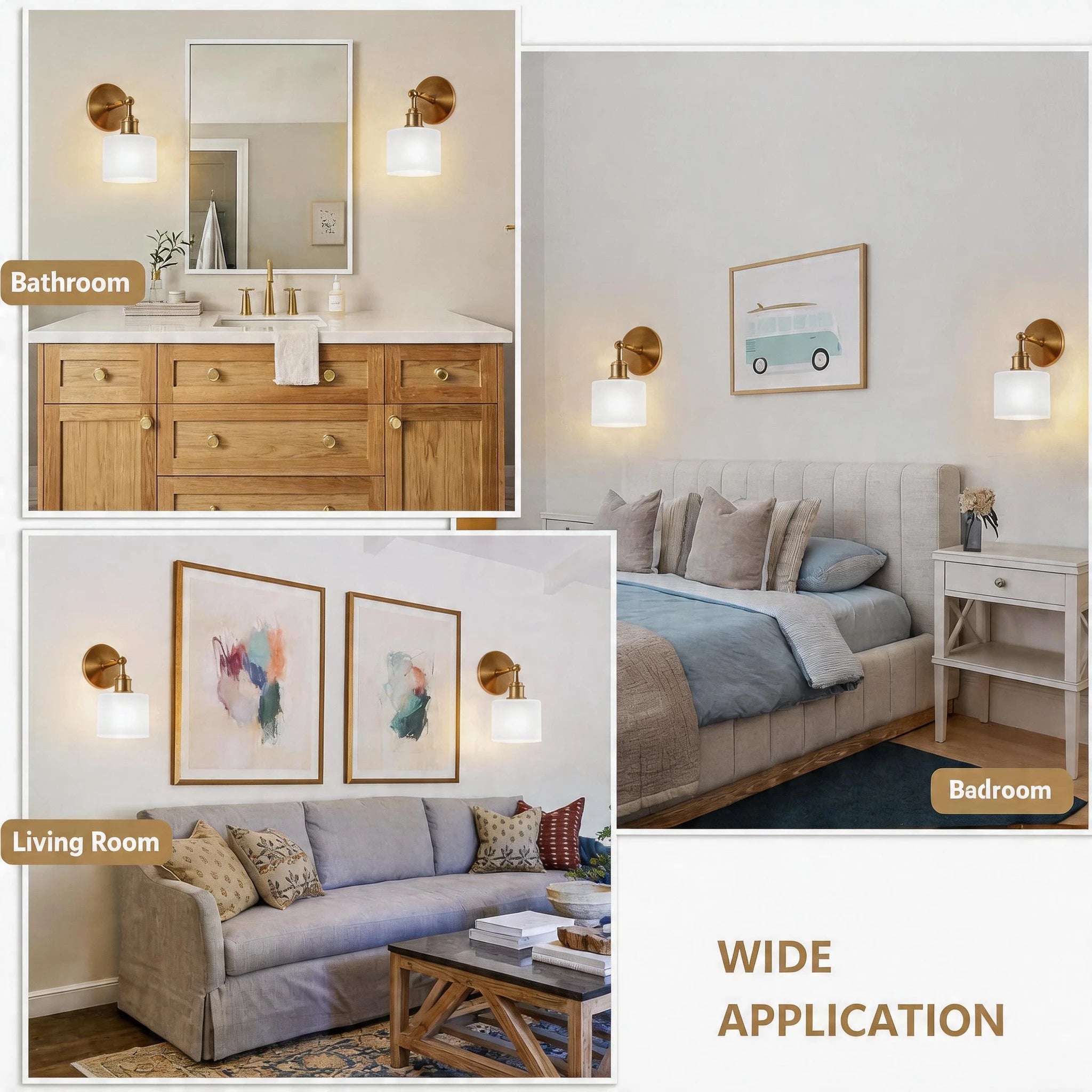 Wireless Wall Lights Vintage (Set of 2) by VELLOR™