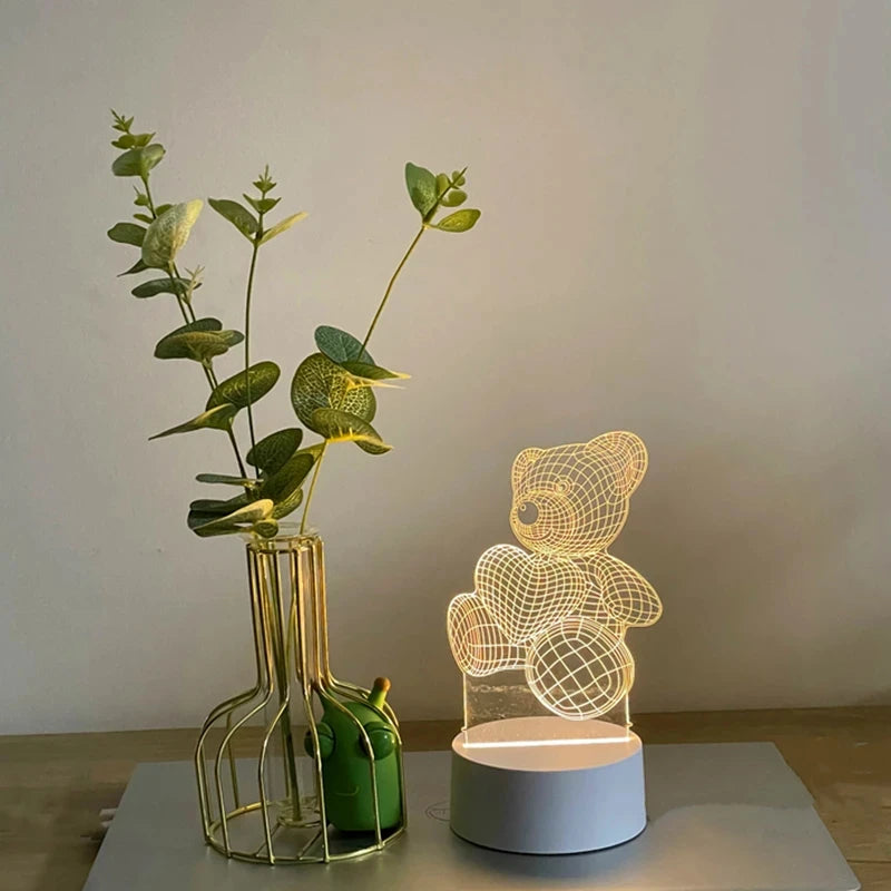 3D Bear Lamp