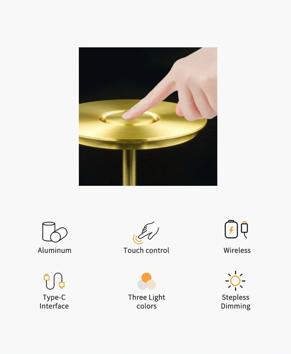 Candle Touch Lamp
