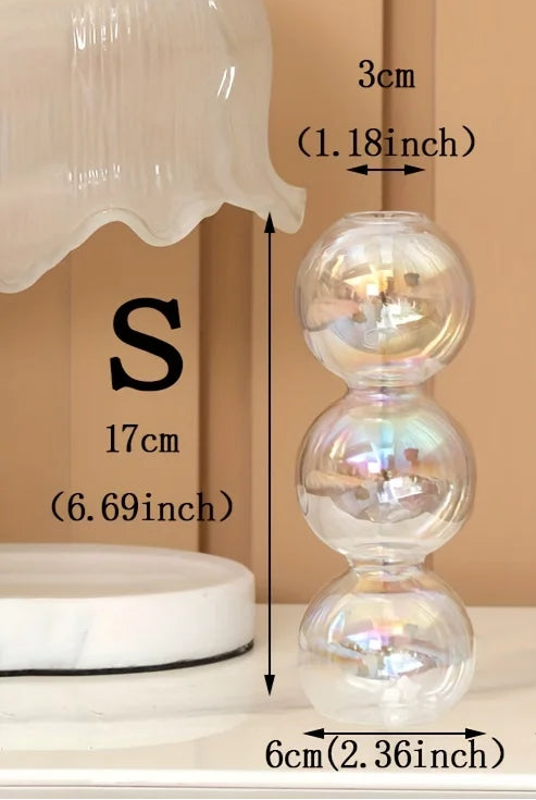 Nordic Bubble Glass Vase