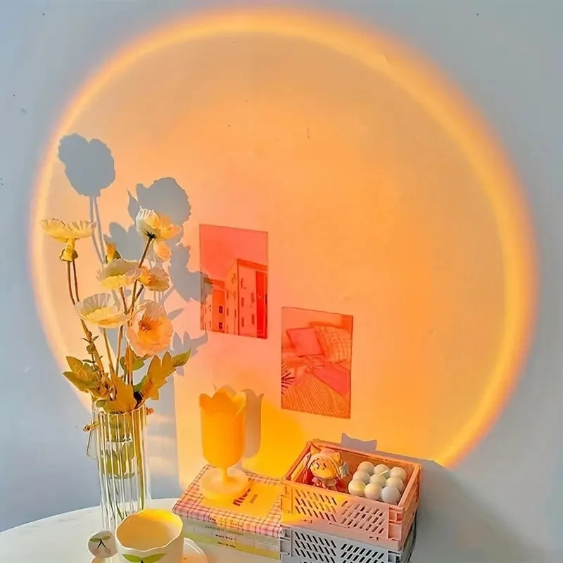 Retro Sunset Ambient Light