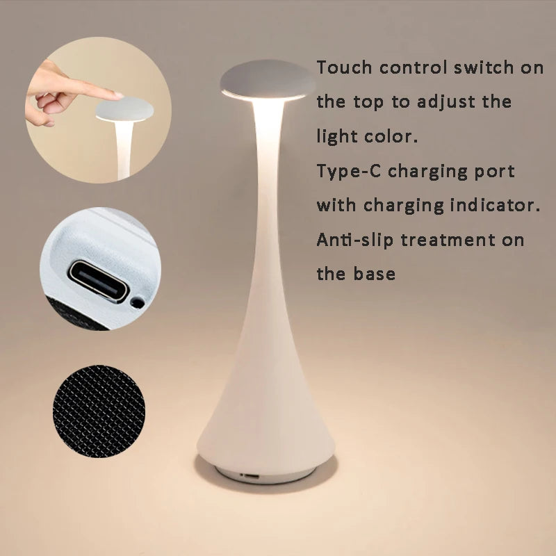 Mushroom Touch Lamp