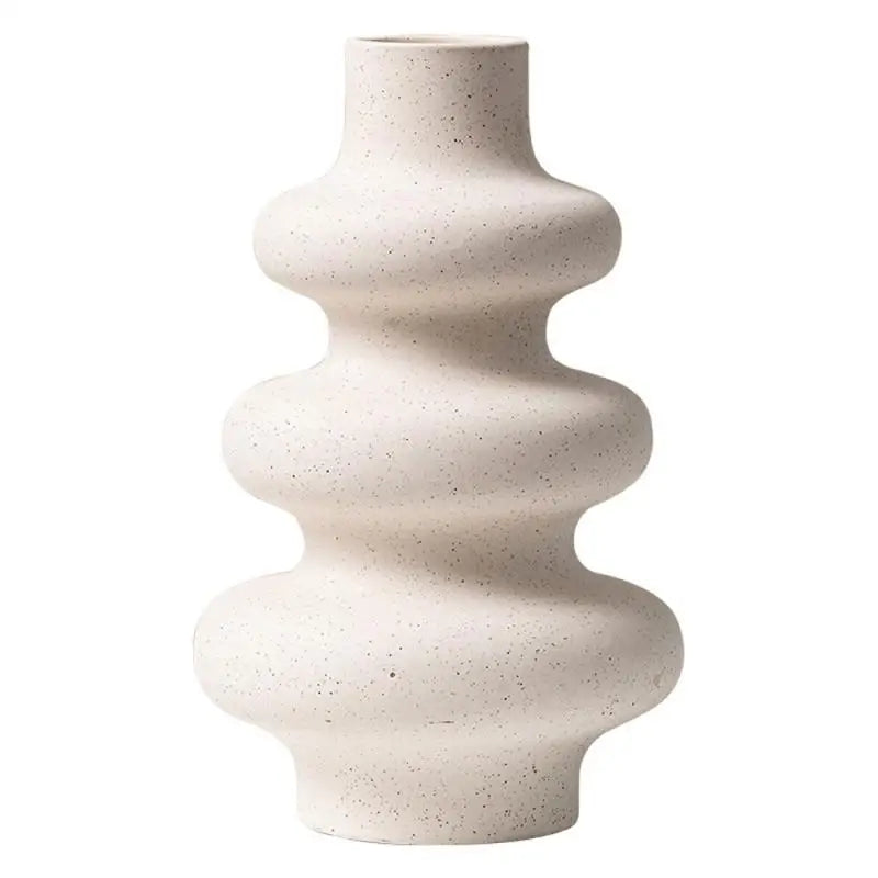 Ceramic Wavy Vase