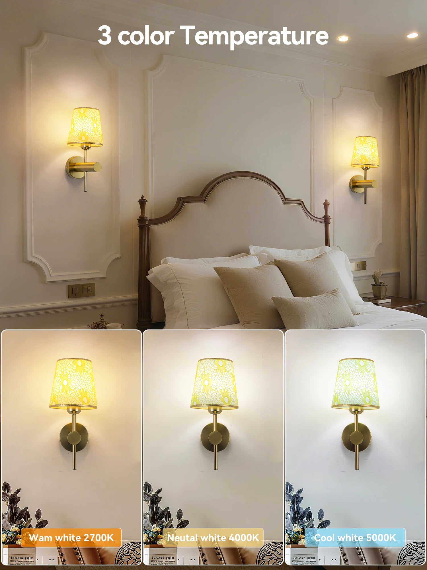 Wireless Wall Lights Mosaic (Set of 2) by VELLOR™
