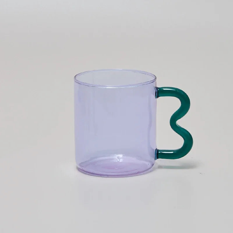 Colourful Glass Mugs