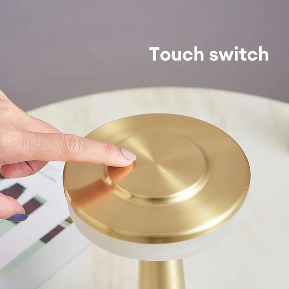 The Cordless Metal Touch Lamp