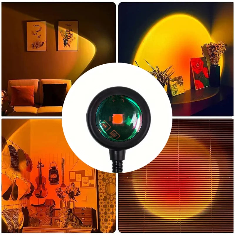 Retro Sunset Ambient Light