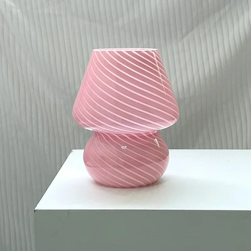 Striped Table Lamp