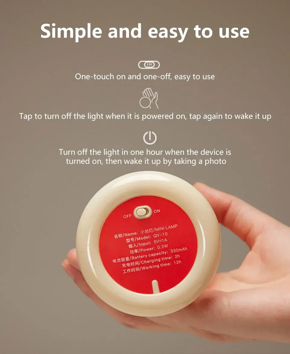 The Cordless Mini Dome Lamp
