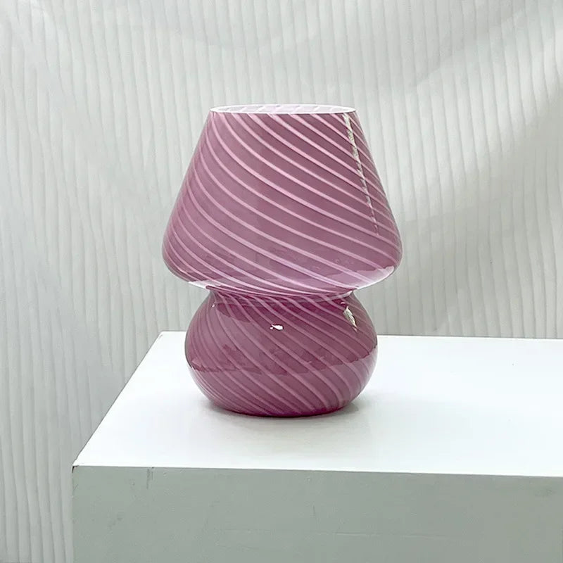Striped Table Lamp