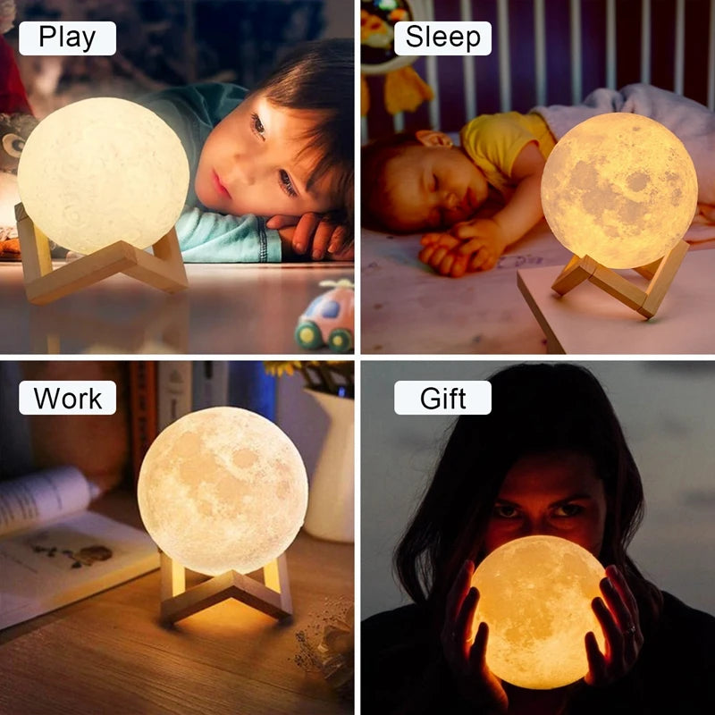LED Moon Lamp